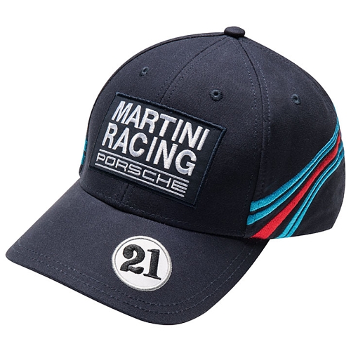 Porsche Martini Racing Baseball Cap Black #21 2018 Edition